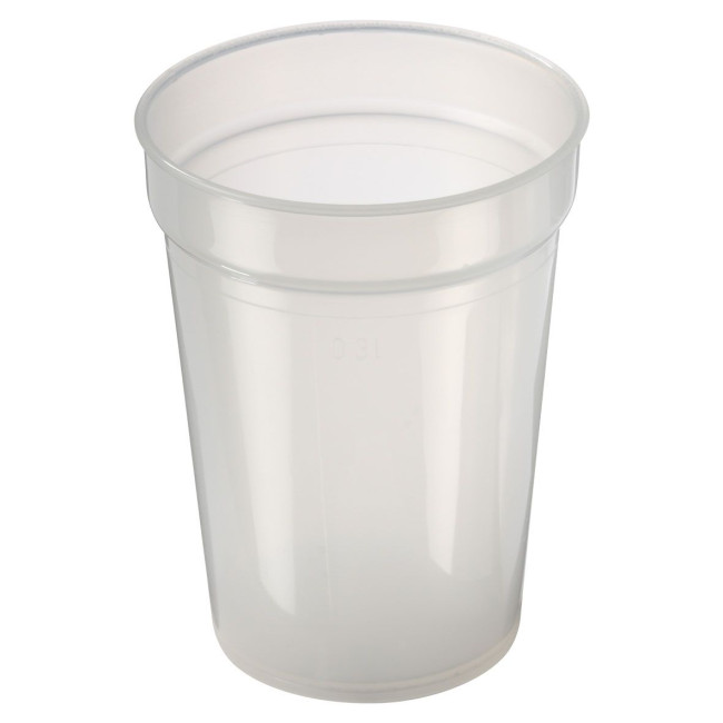 Branded Plastic Reusable Drinking Cup 0.3L - Image 3