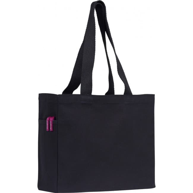 Custom Printed Cranbrook' 10oz Cotton Canvas Tote Shopper - Image 4