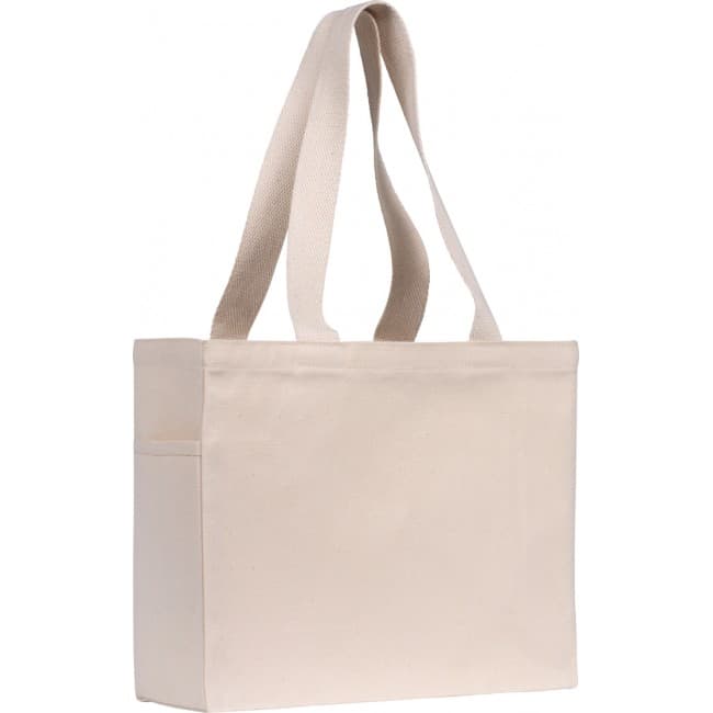 Custom Printed Cranbrook' 10oz Cotton Canvas Tote Shopper - Image 2