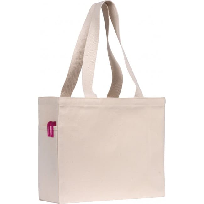 Custom Printed Cranbrook' 10oz Cotton Canvas Tote Shopper - Image 1