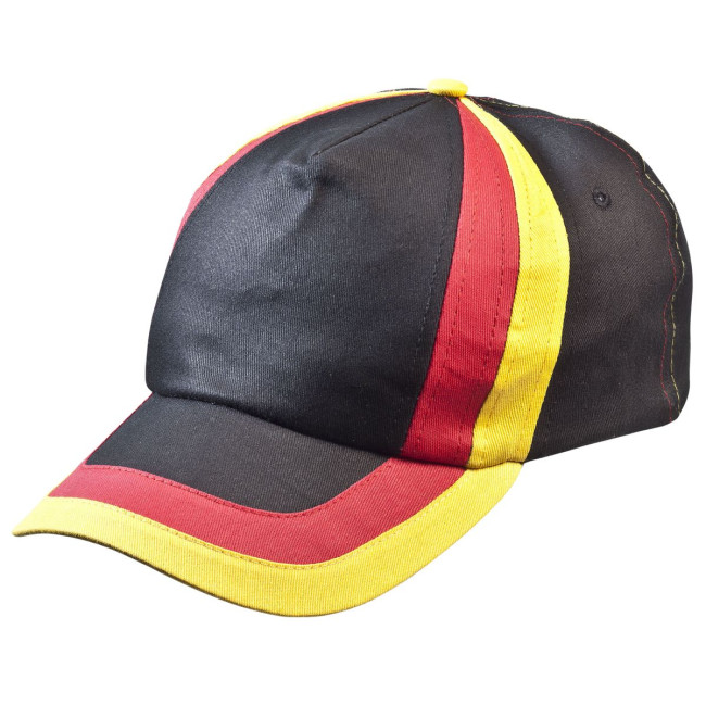 Custom Printed Cap "Stripes" Germany