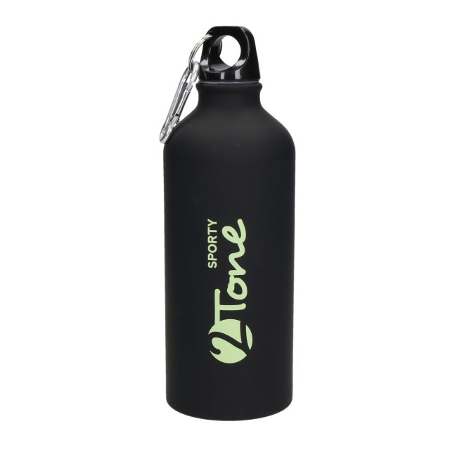 Custom Printed Aluminium bottle "2Tone" 0.6 l, matte - Image 1