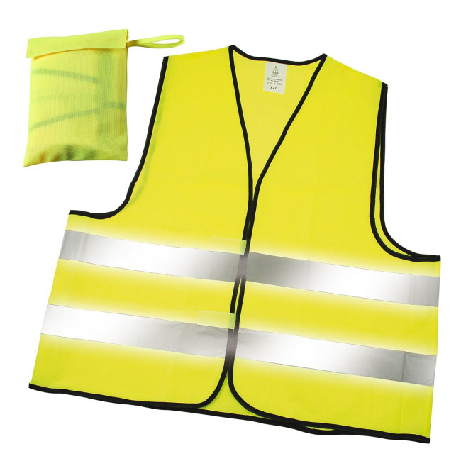 Custom Printed Standard Safety Vest With Case - Image 1