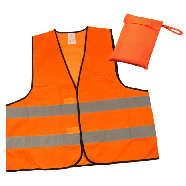 Custom Printed Standard Safety Vest With Case - Image 2