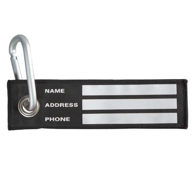 Custom Printed Luggage tag "Carabiner" - Image 2