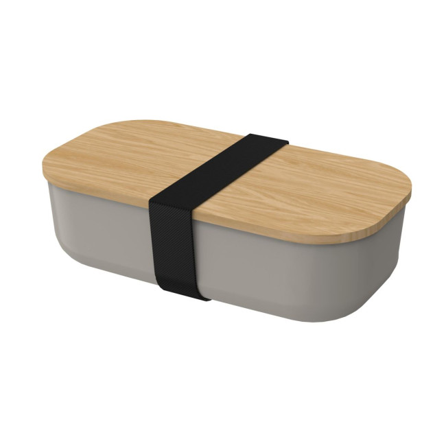 Custom Printed Beech Wood Lunch Box - Image 2