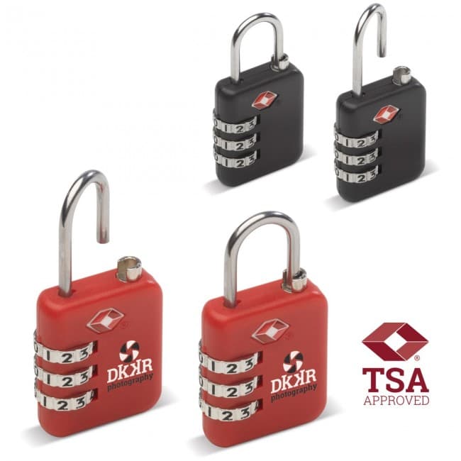 Custom Printed Combination lock TSA - Image 1