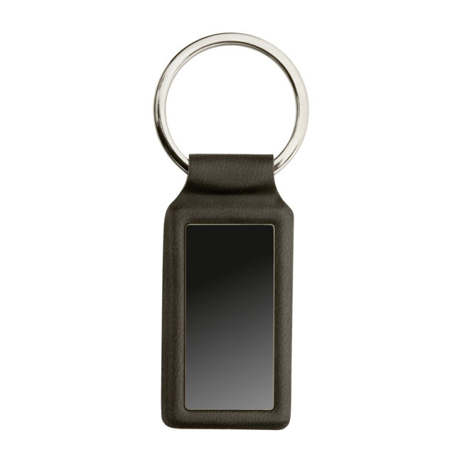 Custom Printed Dakar PU Leather Keyring - Image 3