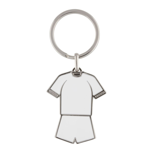 Custom Printed Football Kit Metal Keyring - Image 2