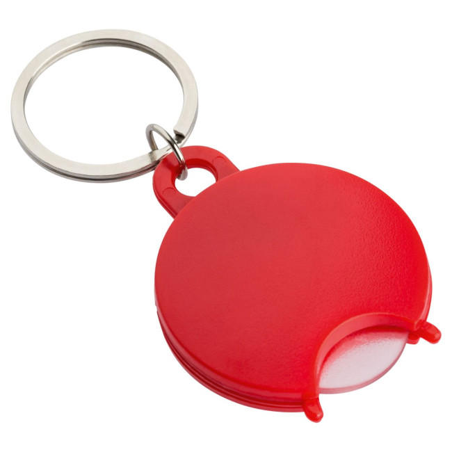 Custom Printed Caddy Chip Holder Keyring - Image 1