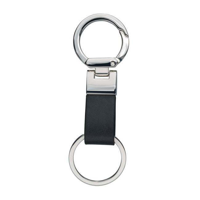 Custom Printed Faux Leather Keyring - Image 3