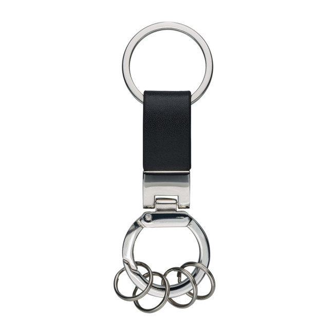 Custom Printed Faux Leather Keyring - Image 5