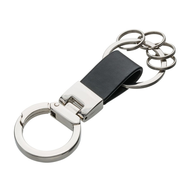 Custom Printed Faux Leather Keyring - Image 9