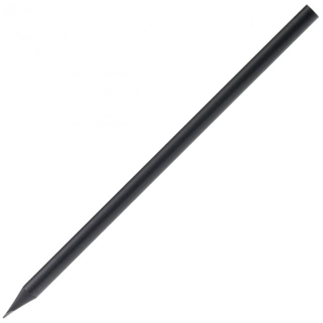 Custom Printed Black sharpened pencil - Image 1