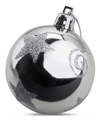 Custom Printed Christmas Tree Hanging Baubles - Image 5