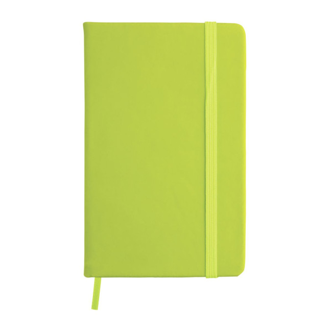 Branded Lublin PU Leather Printed Notebook - Image 1