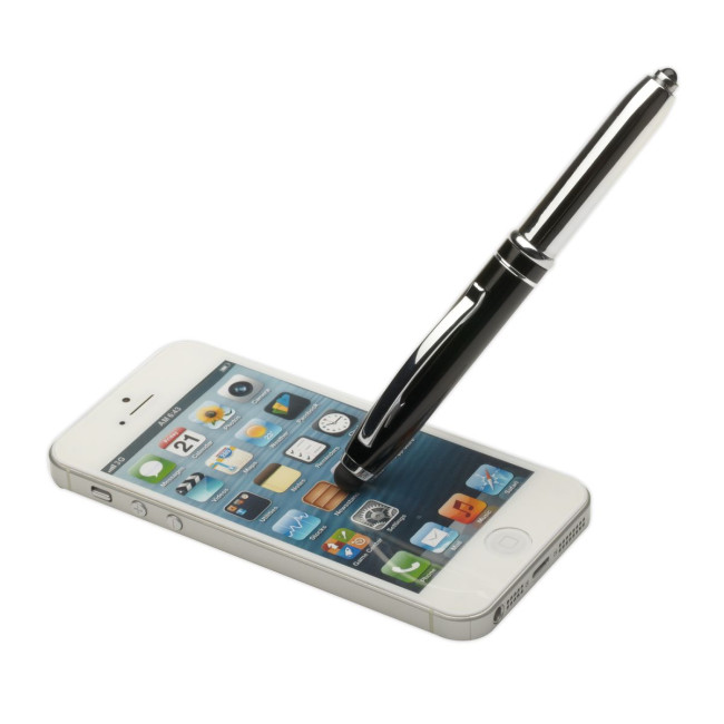 Custom Printed Moanda Clic Clac 3-in-1 pen - Image 4