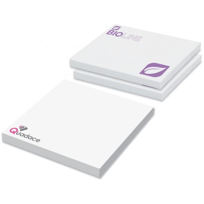 Custom Printed 25 adhesive notes, 75x70mm - Image 2