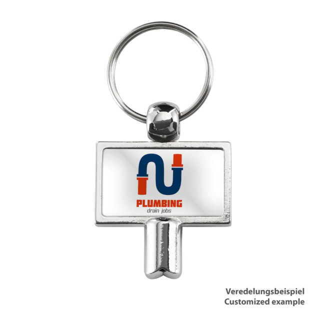 Custom Printed Madison Keyring with radiator key - Image 5