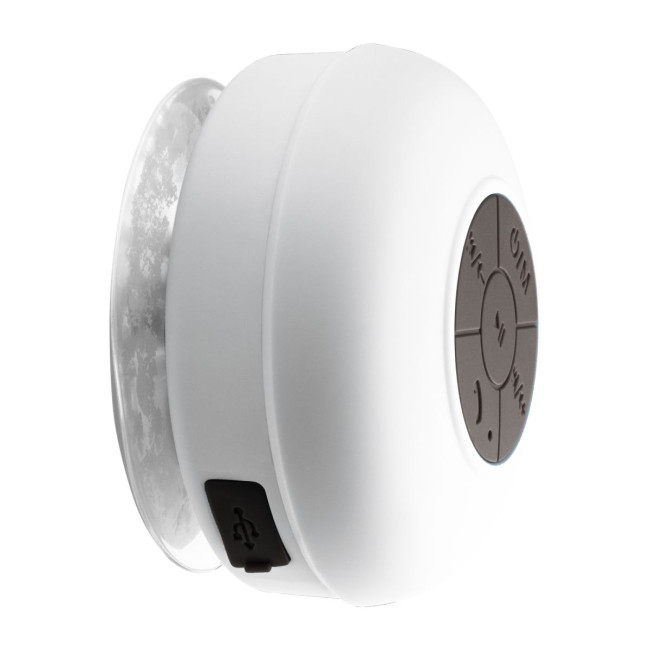 Custom Printed Avignon Bluetooth shower speaker with radio - Image 2