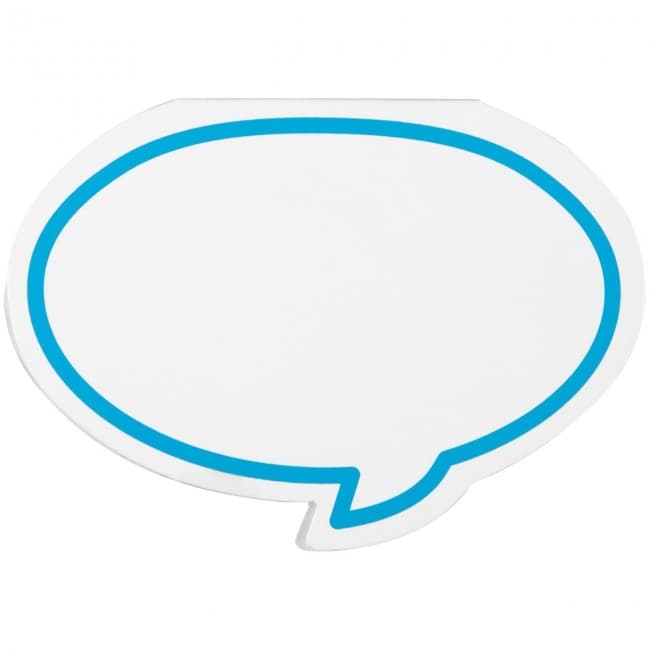 Custom Printed Adhesive notes speech bubble - Image 1