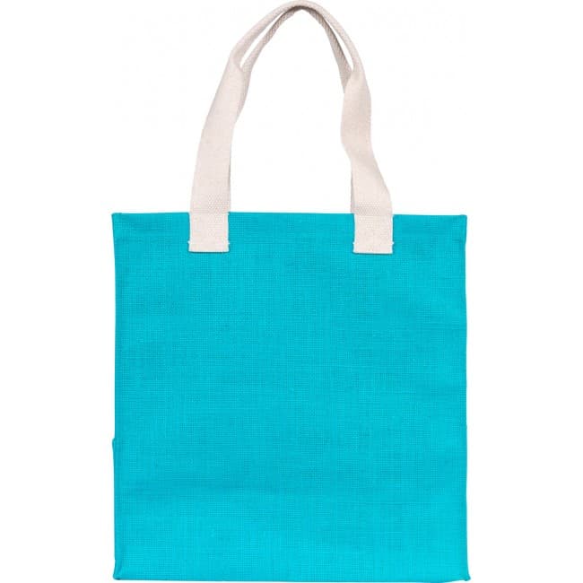 Custom Printed Dargate' Jute Tote Bag - Image 3