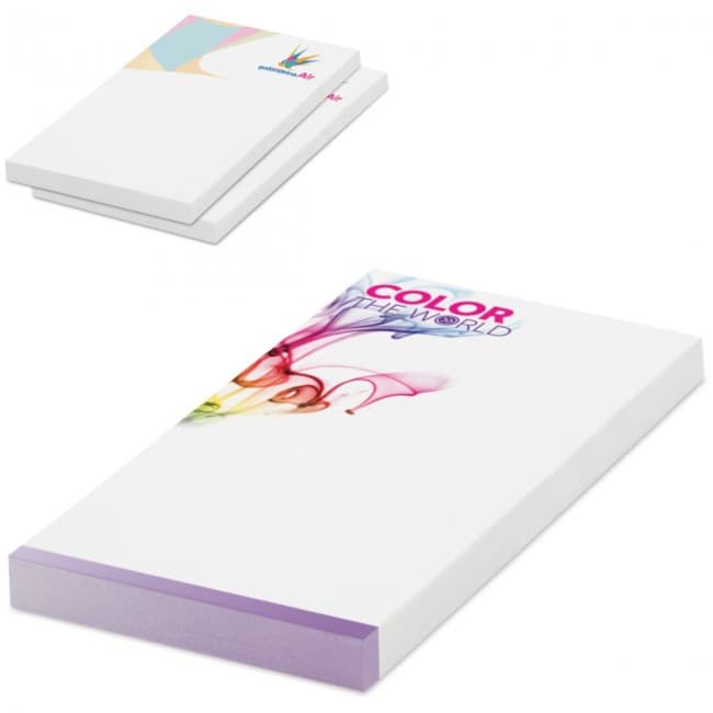 Custom Printed 25 adhesive notes, 50x72mm, full-colour - Image 2