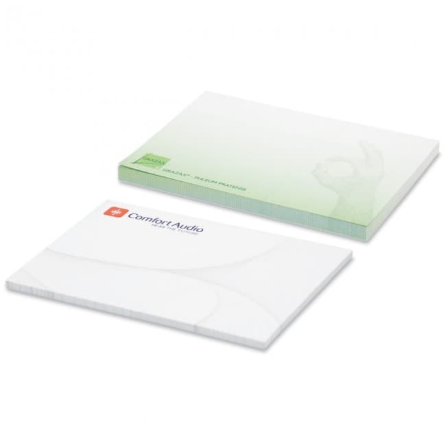 Custom Printed 50 adhesive notes, 100x72mm, full-colour - Image 2