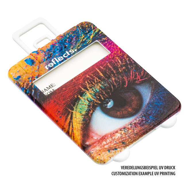 Custom Printed Villarica Luggage tag - Image 4