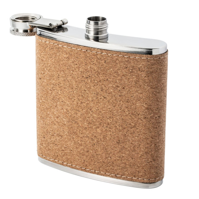 Custom Printed Cork Hip Flask - Image 2