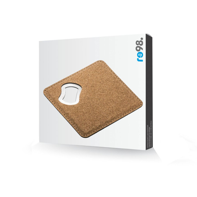 Custom Printed Cork Coaster & Bottle Opener - Image 3