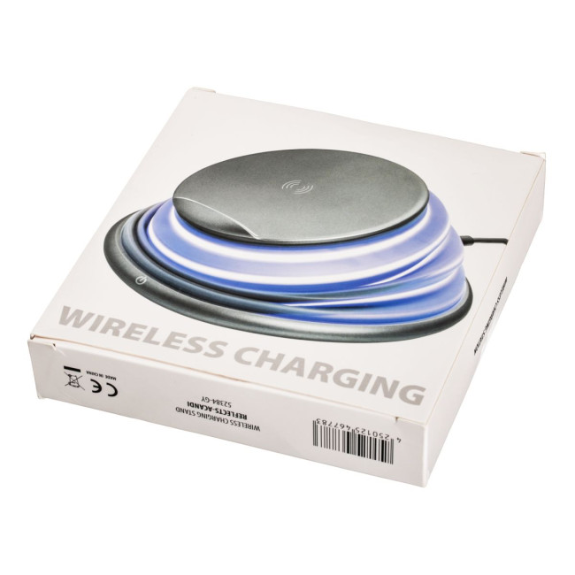 Custom Printed Silicone Wireless Charging Stand - Image 2