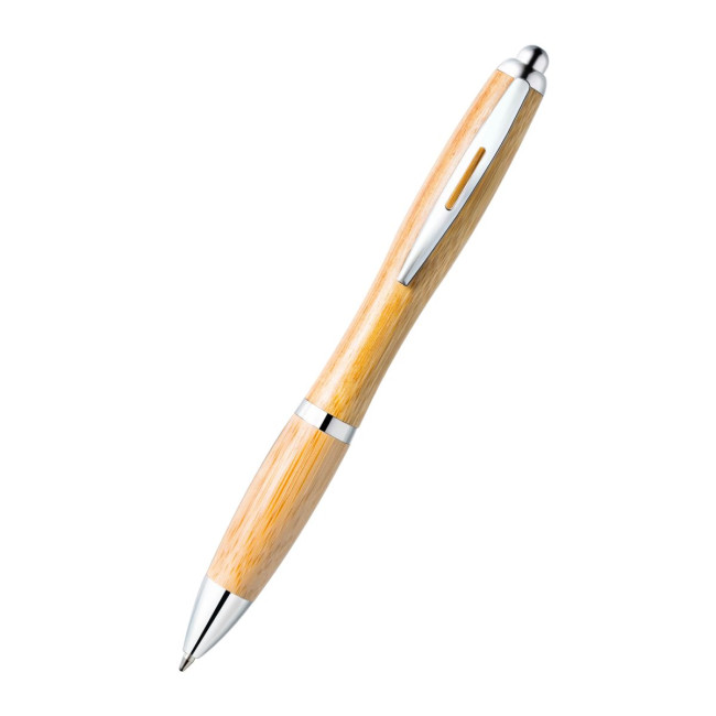 Branded Bamboo Ballpoint Ballpen - Image 2