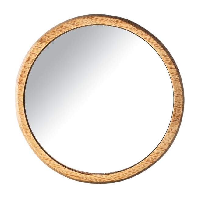 Branded Bamboo Compact Mirror - Image 4