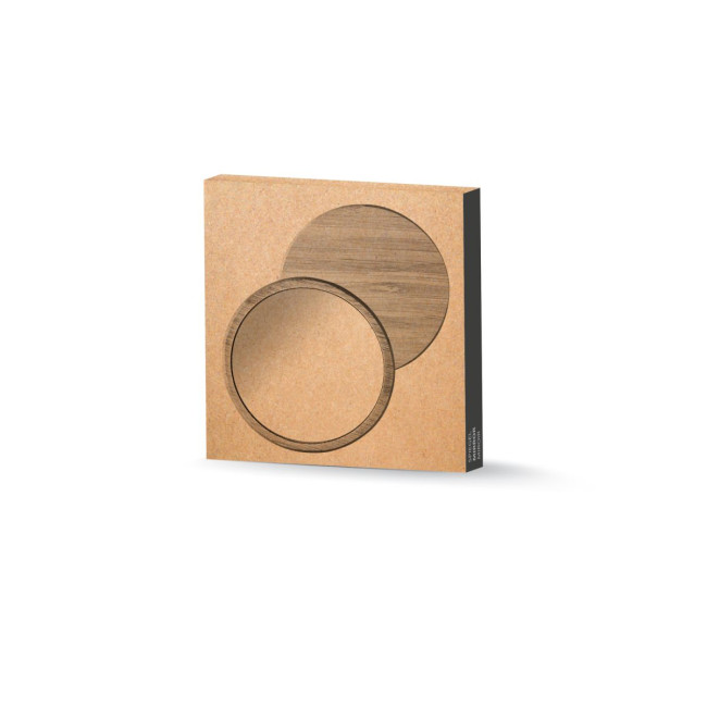 Branded Bamboo Compact Mirror - Image 6