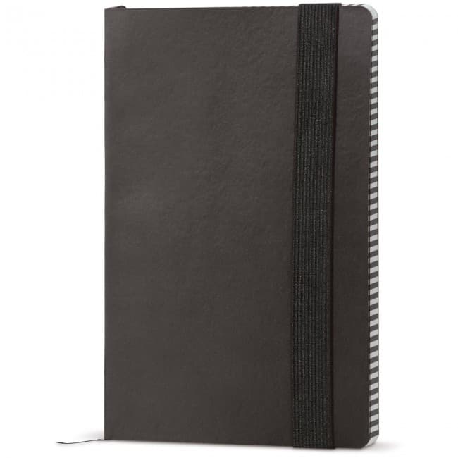 Custom Printed Notebook A5 softcover zebra - Image 1