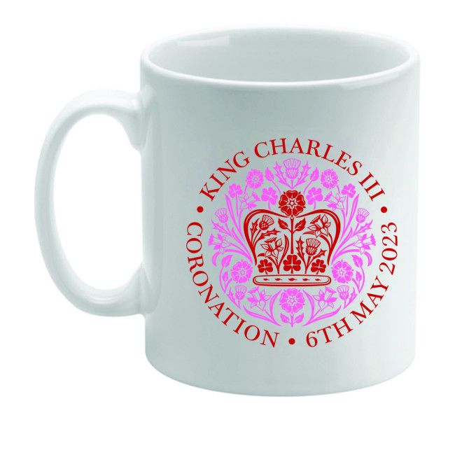 Branded Printed Cambridge Coronation Mug