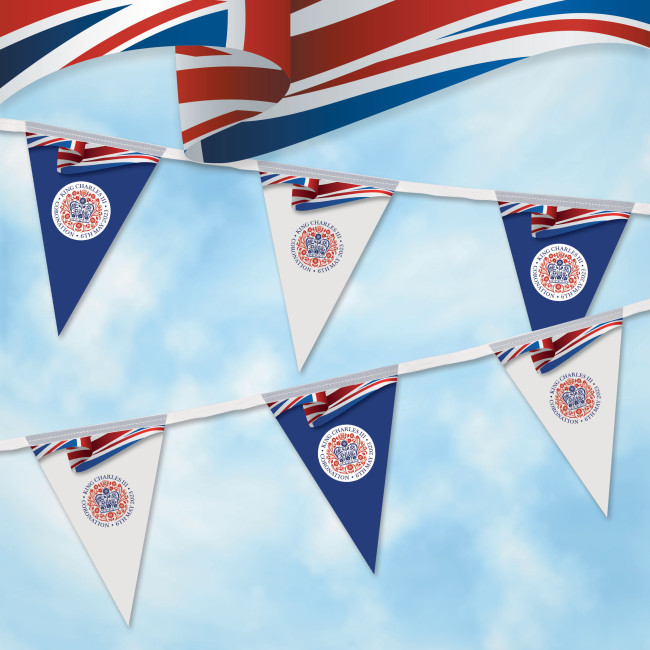 Branded Printed Coronation Bunting