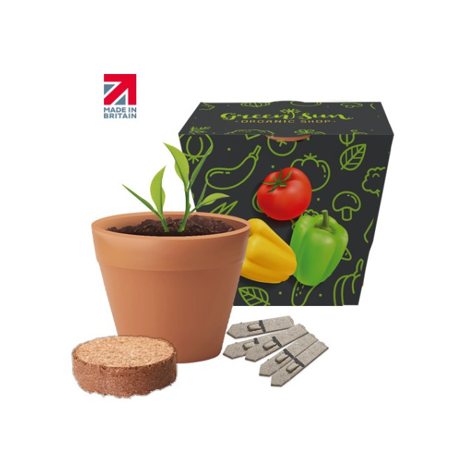 Custom Printed Recycled Pot Gardens