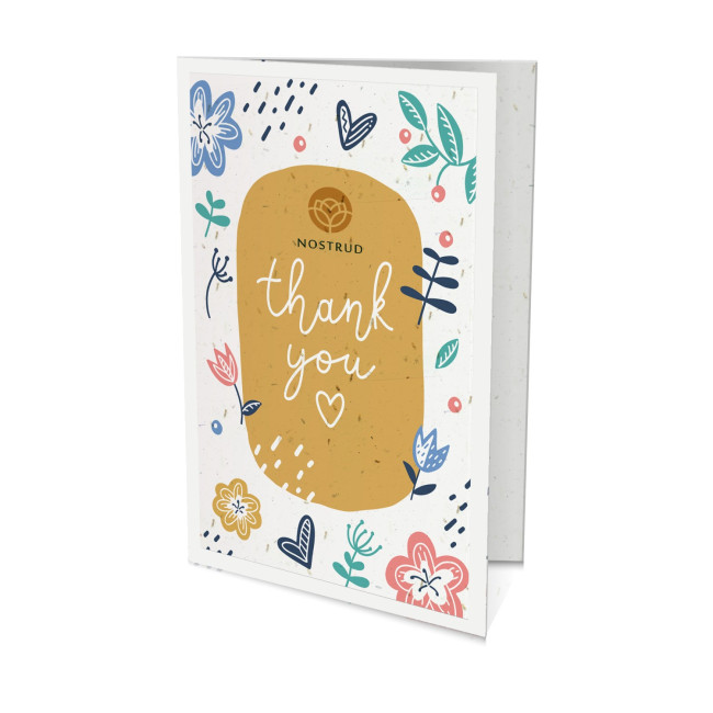 Custom Printed Seeded Paper Greeting Cards