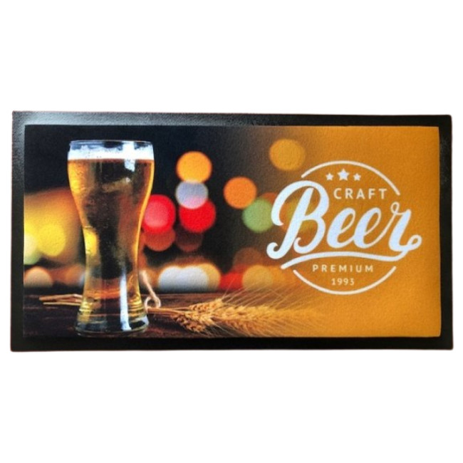 Branded Premium Bordered Bar Runner