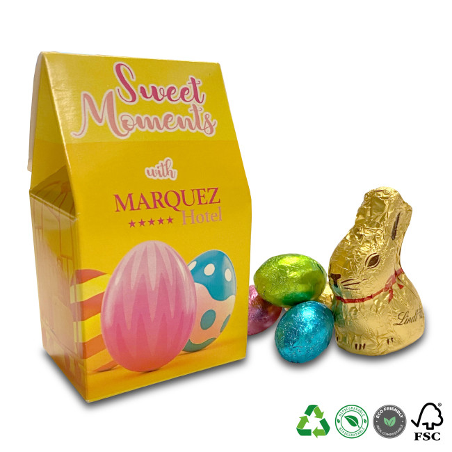 Custom Printed Lindt Easter House