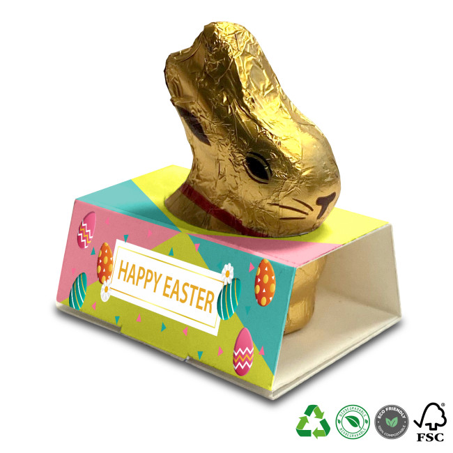 Custom Printed Easter Lindt Bunny Mono