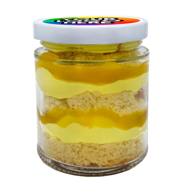 Branded Lemon Cake Jars