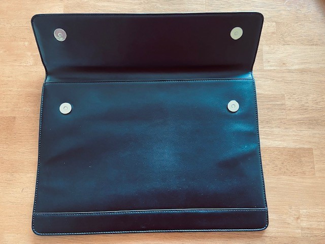 Custom Printed Biodegradable Leather Tablet Sleeve - Image 2