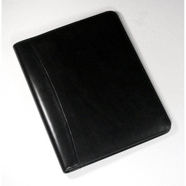 Custom Printed Eco Verde A4 Folder In Black - Image 2