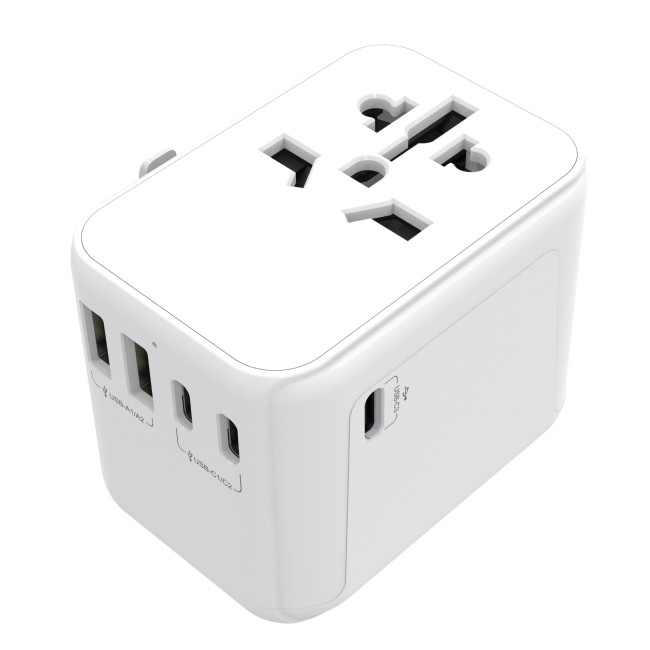 Branded Solon Universal Travel Adapter - Image 1