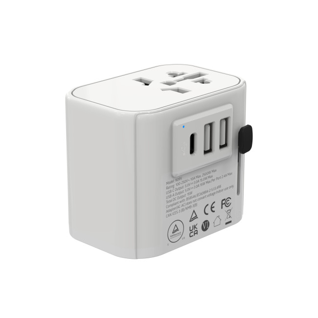 Branded Nupin Certified Travel Adapter - Image 2