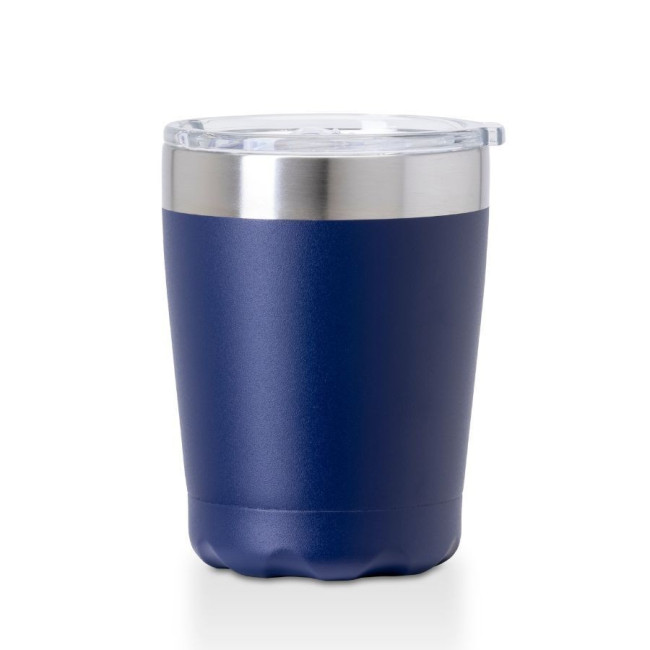 Custom Printed Oyster Recycled Stainless Steel Cup 350ml - Image 3