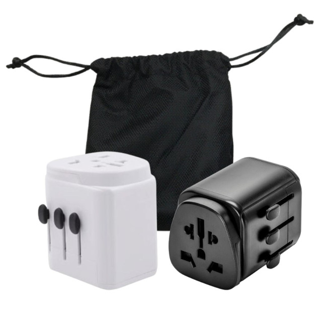 Branded Mondo Travel Adapter